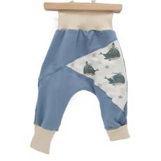 Pumphose Meno Triangolo Sweat blau - Wale & Oktopus